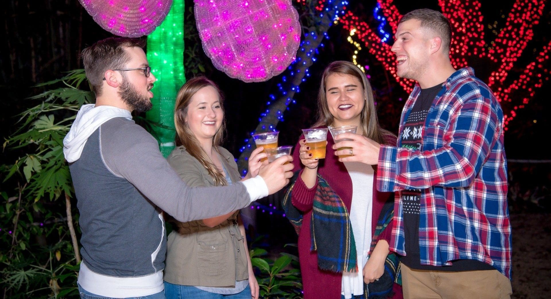 Kick off Zoo Lights the 21 and up way at Brew Lights.