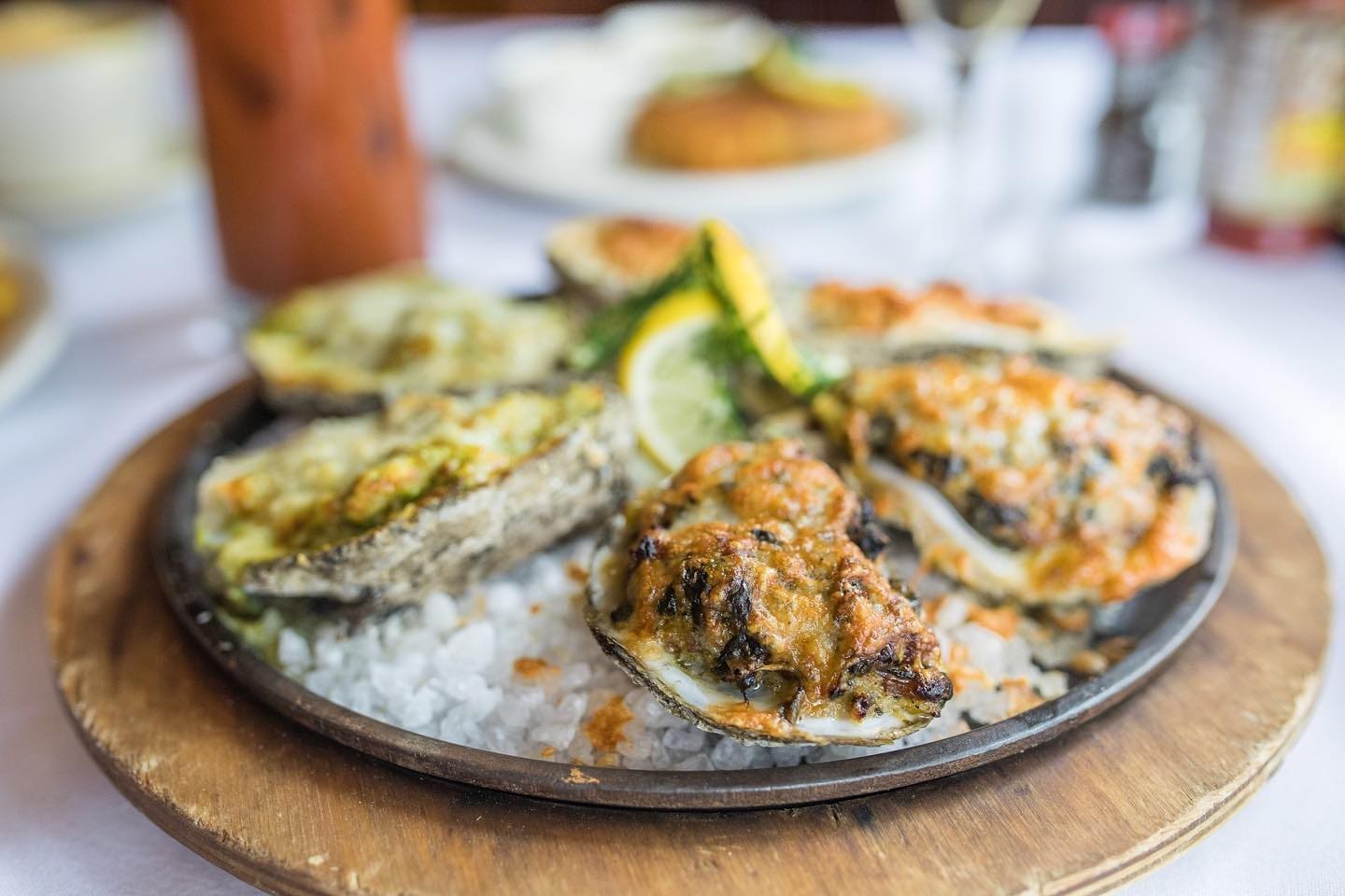 Eugene's Gulf Coast Cuisine's can be enjoyed in the dining room beginning Friday.