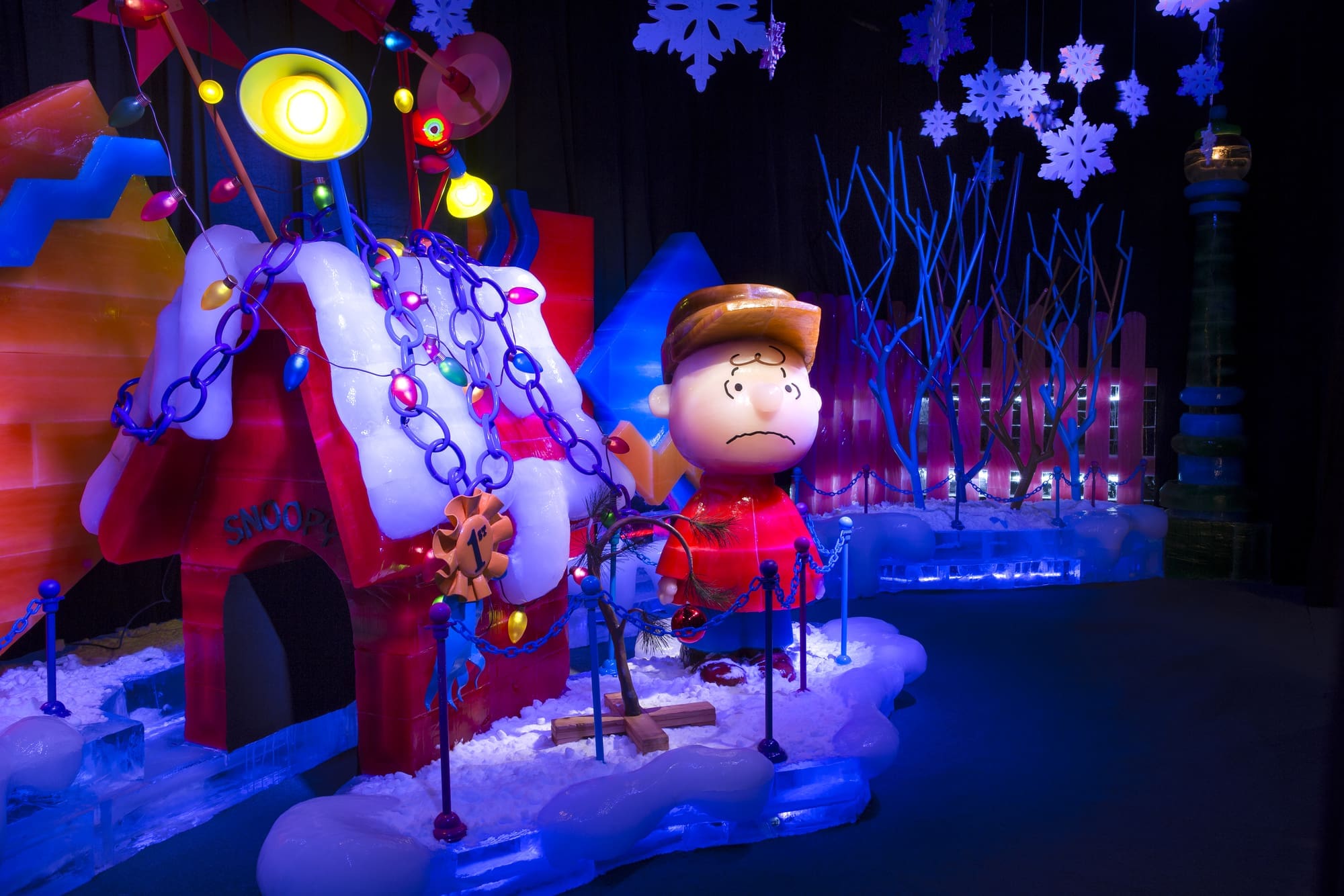 Tickets for ICE! featuring A Charlie Brown Christmas are available until January 5. 