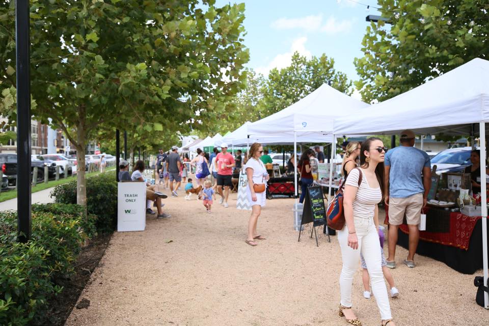 The Heights Mercantile Farmers Market puts clean eating at the forefront. 