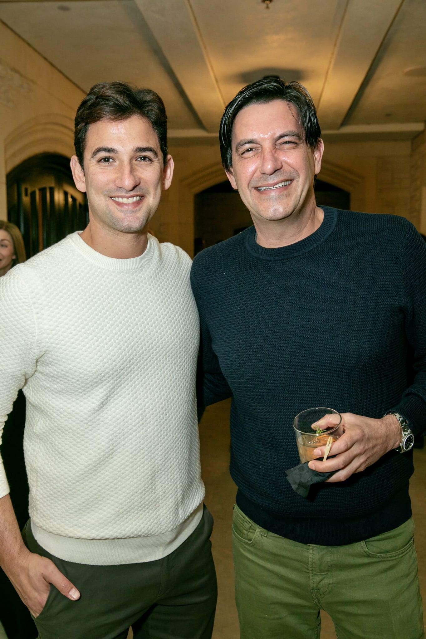 Jose Ocque, Stuart Rosenberg (Photo by Emily Jaschke)