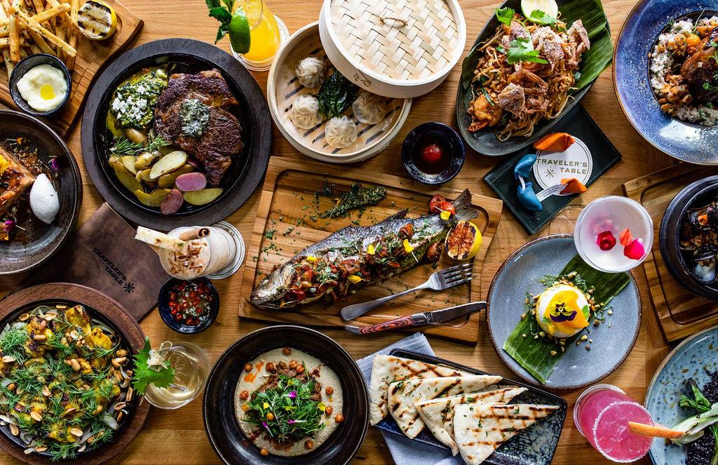 Traveler's Table is a cornucopia of globally inspired eats. 