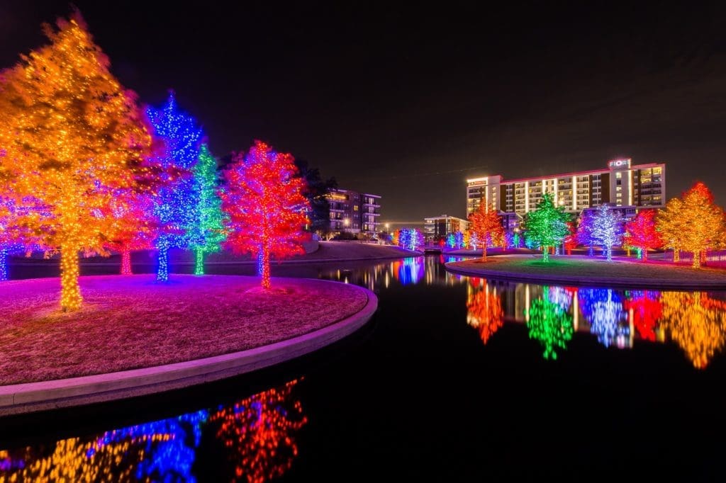 In Addison, the Vitruvian Lights are debuting this Friday.