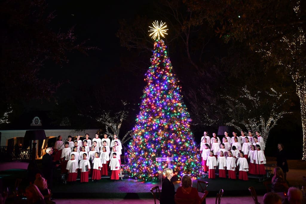 The Houston Children's Chorus performs at the 2019 M.D. Anderson Santa's Elves Party  (Photo by Dave Rossman)