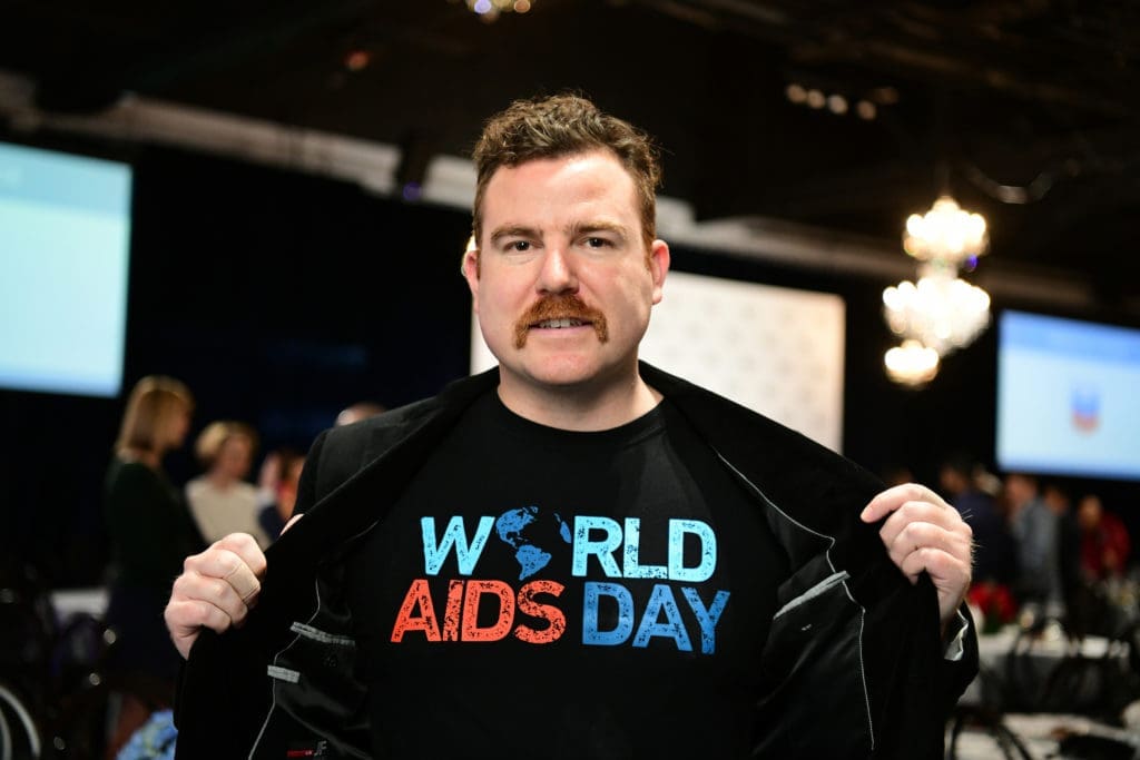 The T-shirt says it all (Photo by Daniel Ortiz)