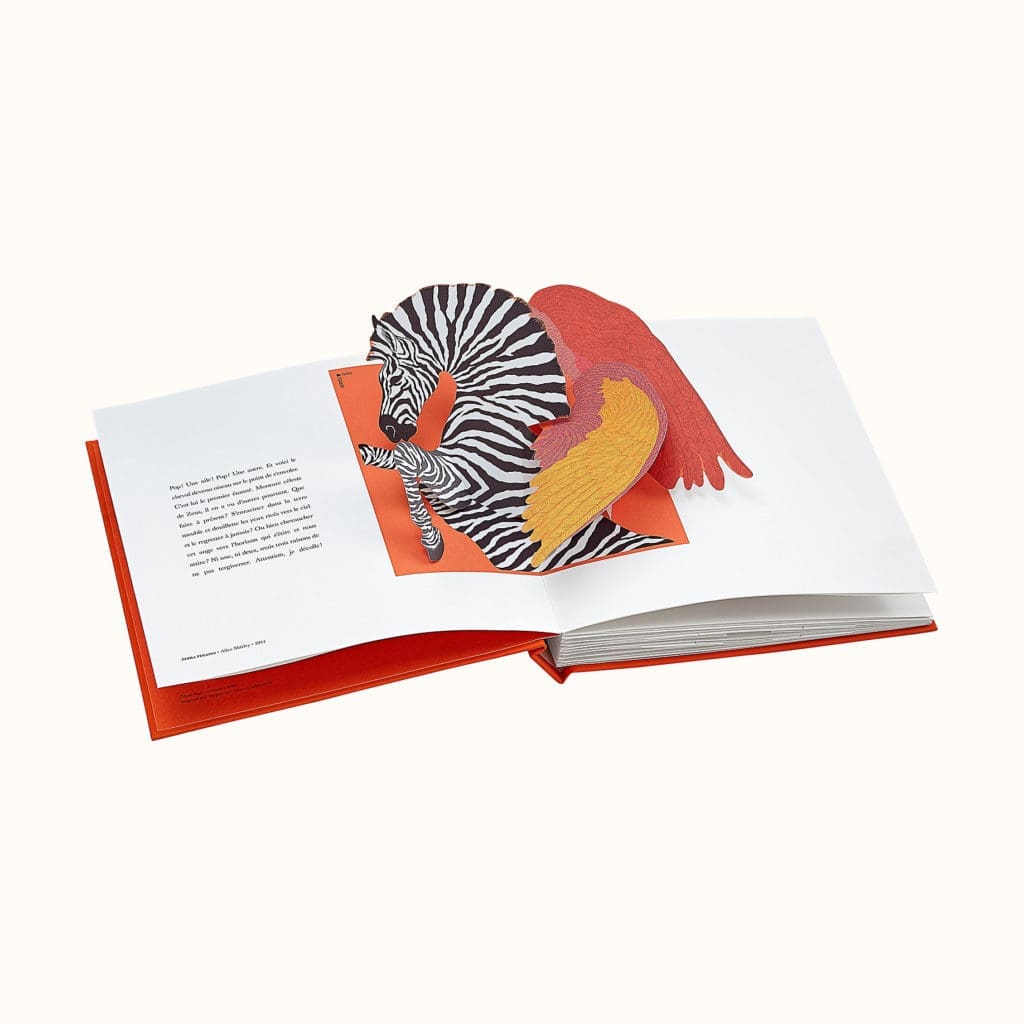 Hermès Pop-Up book $40, at the Hermès boutique.