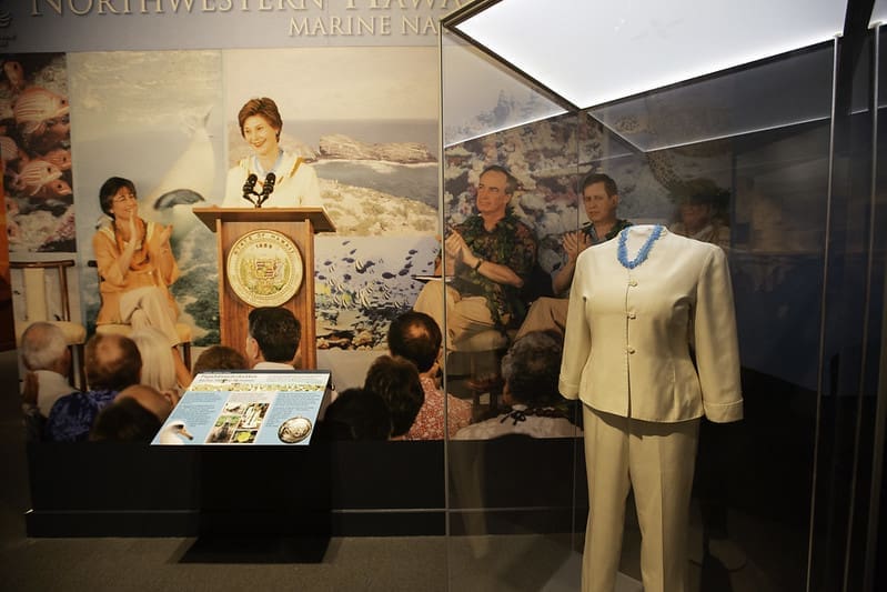 "Holiday in the National Parks: Christmas in the White House 2007" paints a picture of former First Lady Laura Bush's commitment to our country's national parks and historic sites.