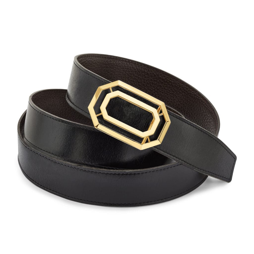 Signature de Boulle Hallmark Buckle  18K yellow gold.