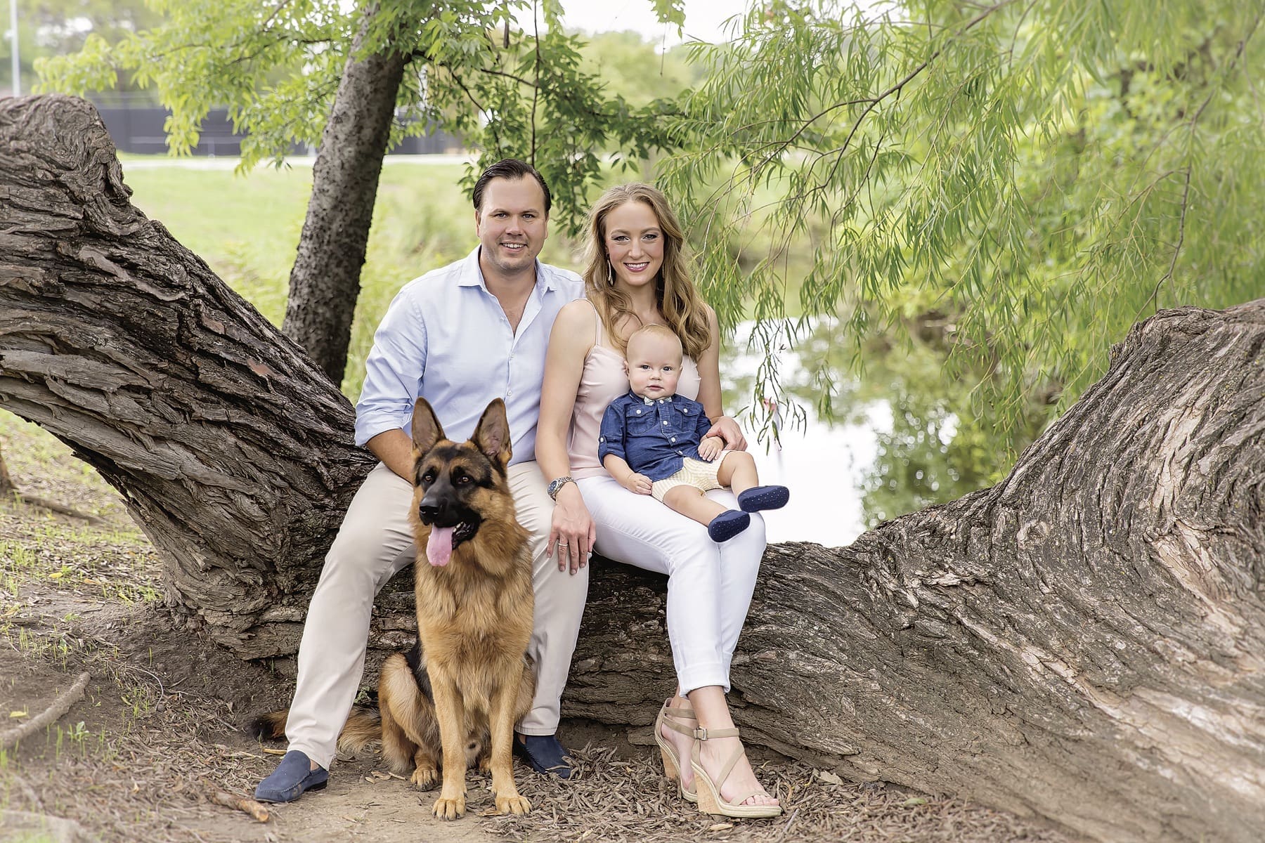 Hollingsworth wouldn't be a successful business man without his family.