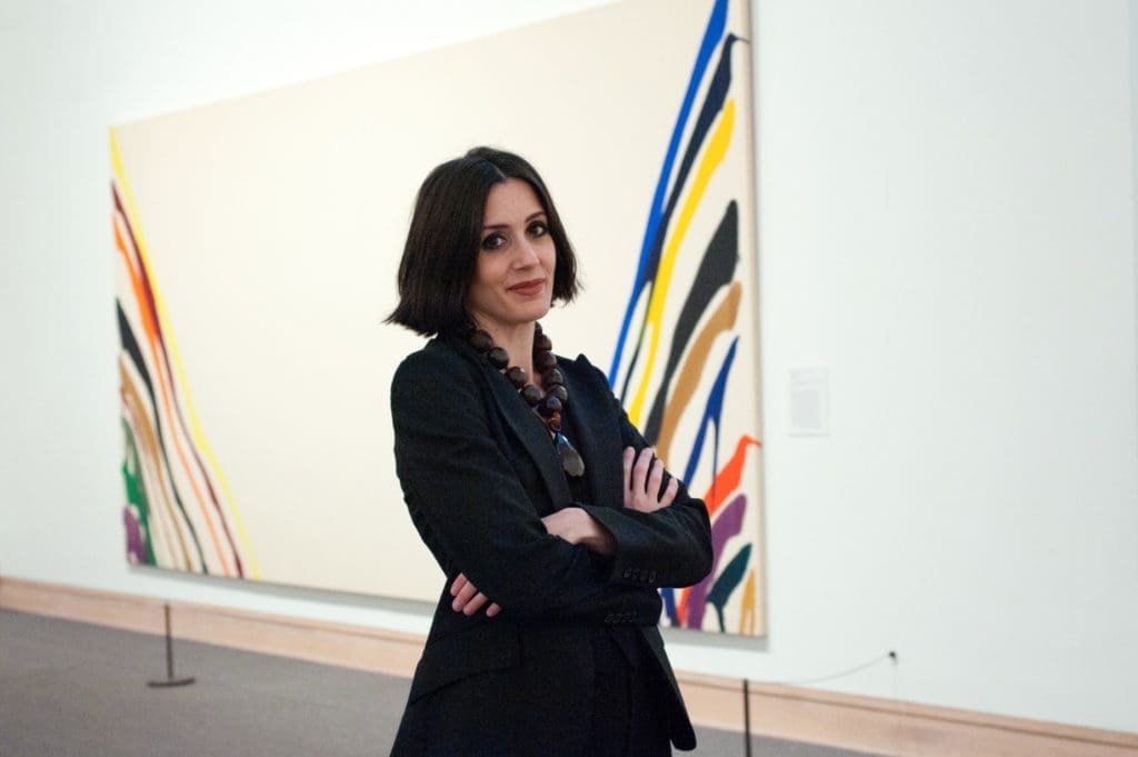 Chistine Coulson photographed for Connections, "Endings" December 2011 in the 19th Century Galleries, The Metropolitan Museum of Art, © 2011 MMA, photographed by Jackie Neale Chadwick (Photo by Jackie Neale Chadwick)