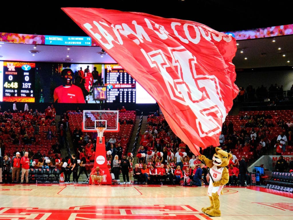 The Fertitta Center is still not an easy place for opponents to win. (Photo by F. Carter Smith)