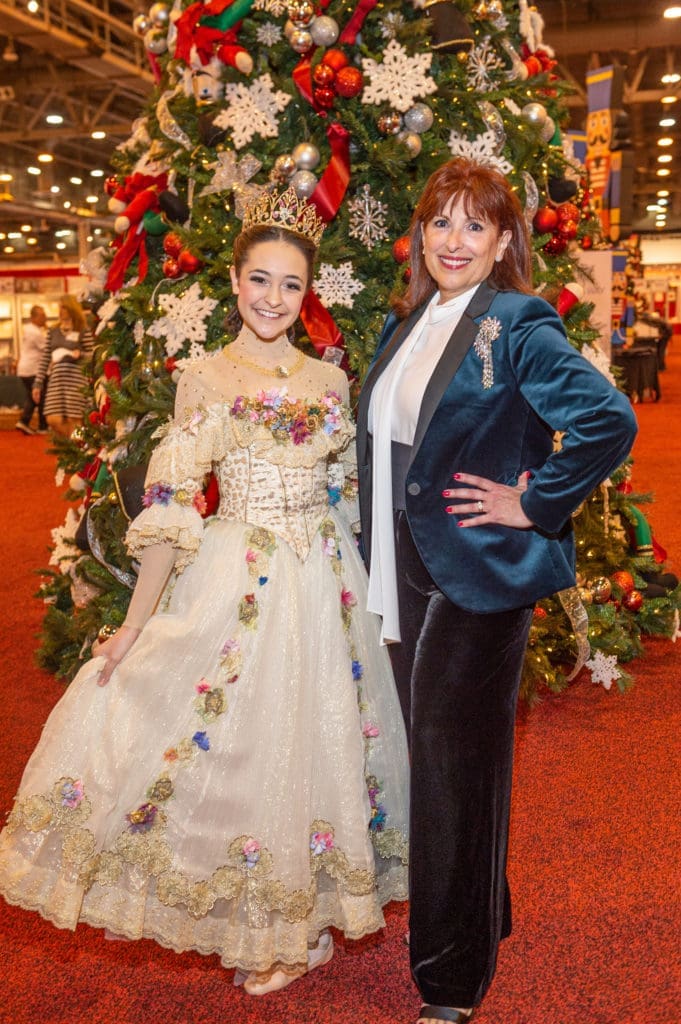 Houston Ballet's Clara from 'The Nutcracker,' Nutcracker Market chair Sara Parr (Photo by Fulton Davenport/PWL Studio)