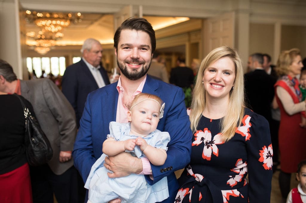 Mark Stadnyk & Amanda Hasler with their daughter Wyatt Stadnyk (Photo by Leah Wilson)