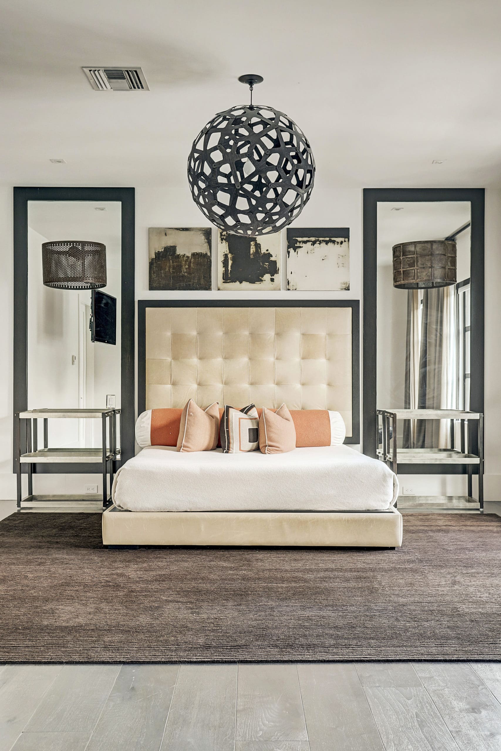 One of eight bedrooms in the Sandringham residence. (Photo by TK Images)