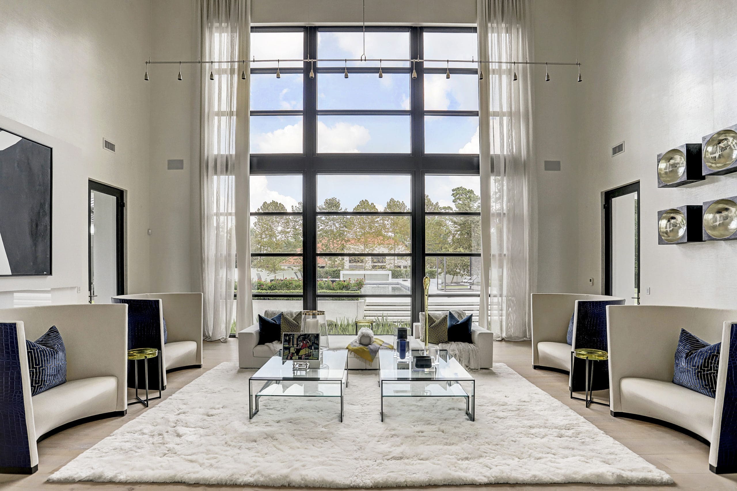 The main gathering room is permeated with light from the ceiling-high windows. (Photo by TK Images)