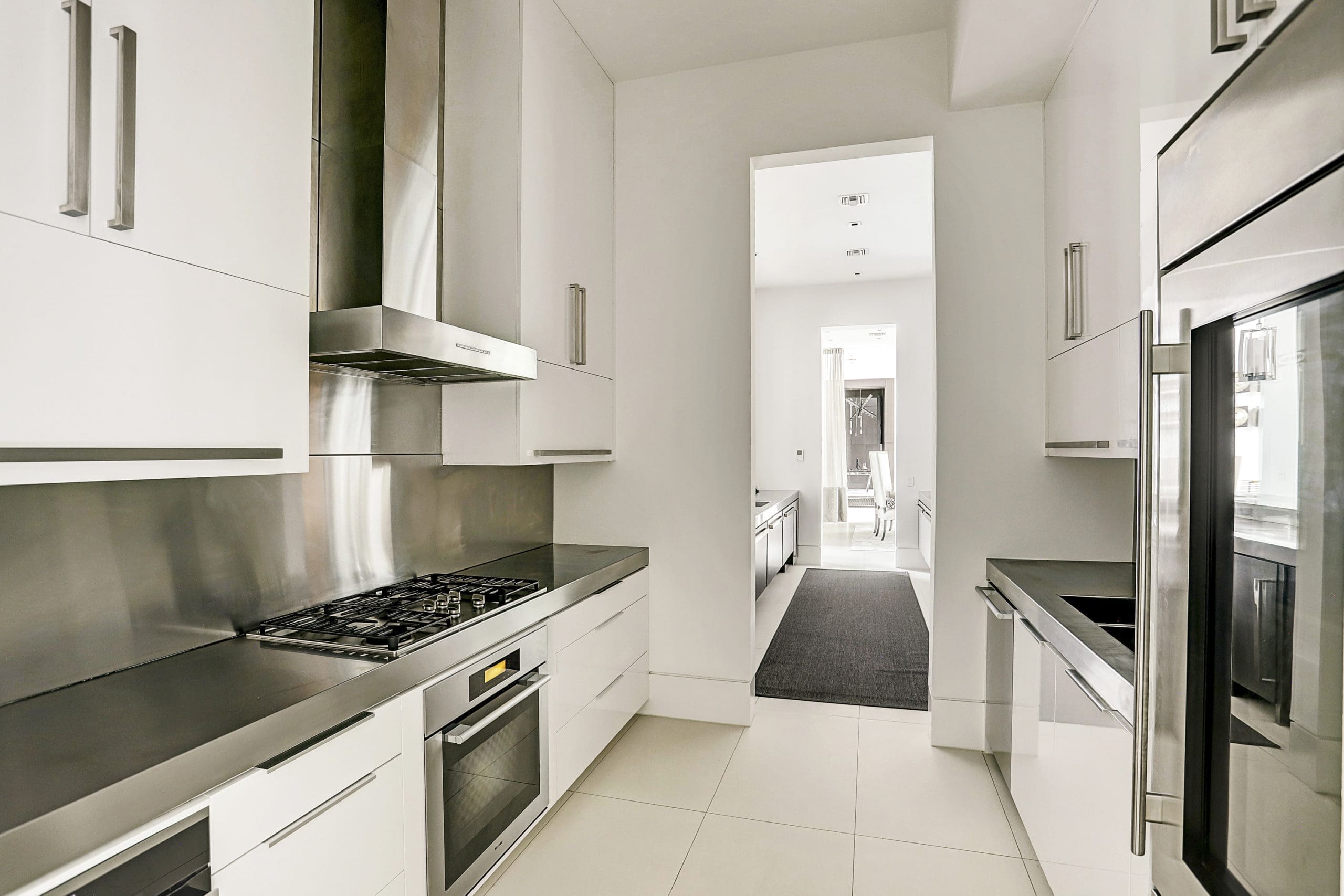 The secondary kitchen. (Photo by TK Images)