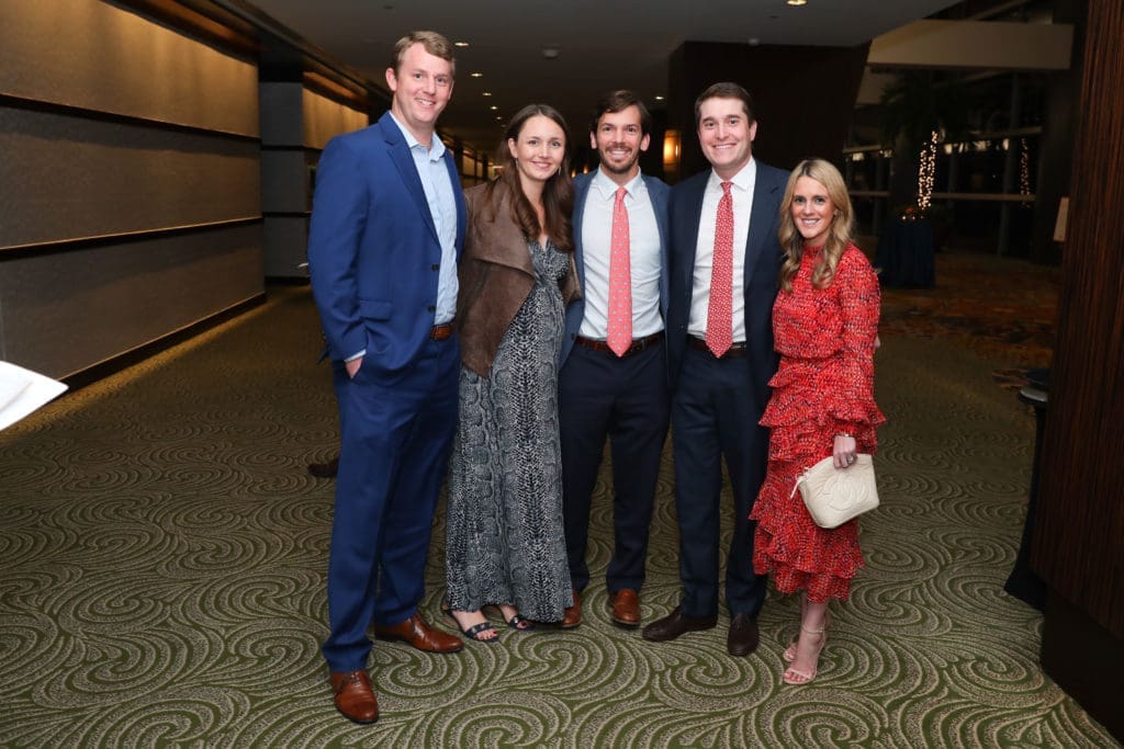Scott and Mary Gilliland, McComb Dunwoody, Andrew and Caroline Bean (Photo by Michelle Watson/Catchlightgroup.com)