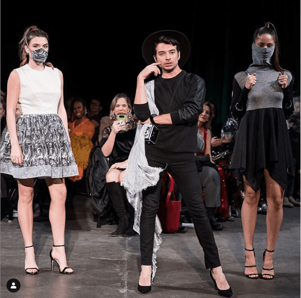 Alan Gonzalez presented his spring 2020 collection at the Museum of Natural Science in November. (Instagram: @alantude)