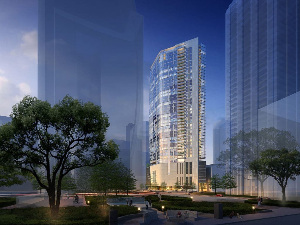 Hines' latest residential project in Houston, The Preston.