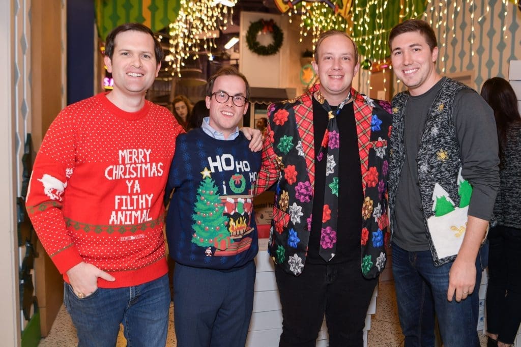 Houston’s Hottest Young Professionals Throw the Ultimate Ugly Christmas Sweater Party