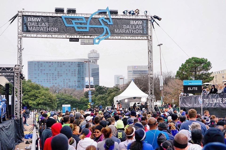 Run, watch, or cheer on at the BMW Dallas Marathon this weekend.