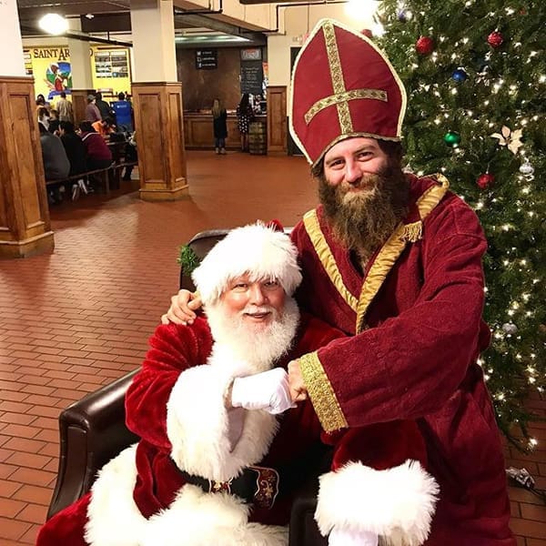Get pictures with Santa and find holiday gifts at Saint Arnold all weekend long.