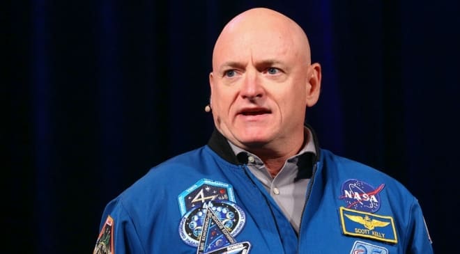 Astronaut Captain Scott Kelly will speak at Winspear this Thursday.