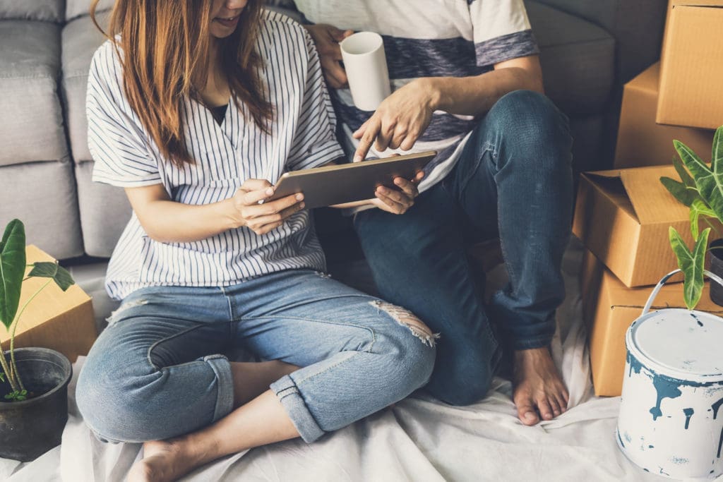 Making yourself comfortable in a new home is still within reach.