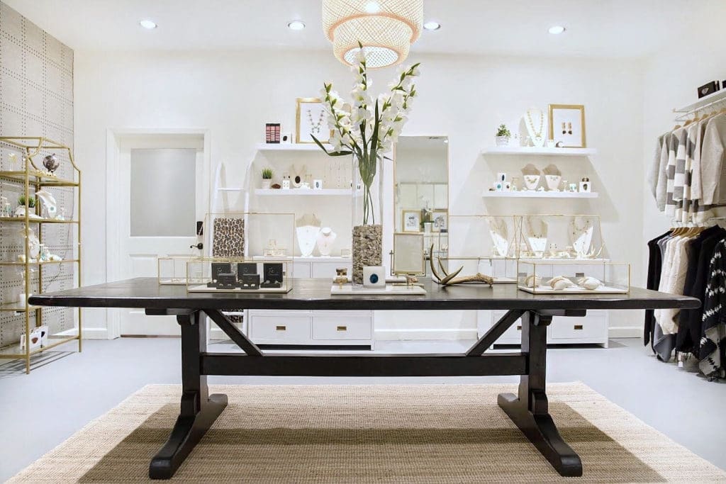 Greene's new boutique houses all of her jewelry collections.
