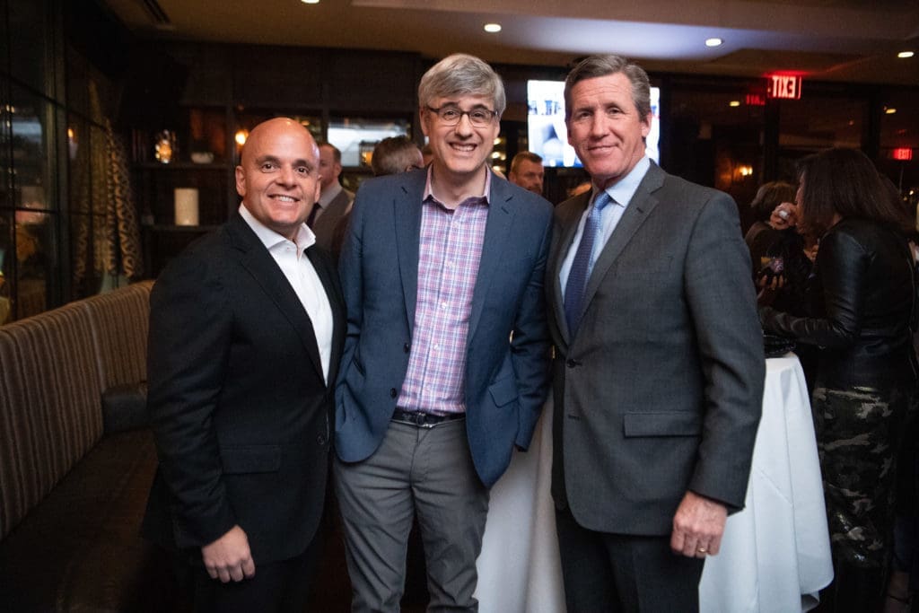 Oliver Badgio, Mo Rocca, Mill McKeon (Photo by Michelle Watson/CatchlightGroup.com)