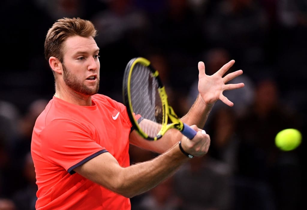 Jack Sock returns to Dallas for the 22nd annual RBC Tennis Championships of Dallas.  (Photo by Justin Setterfield/Getty Images)