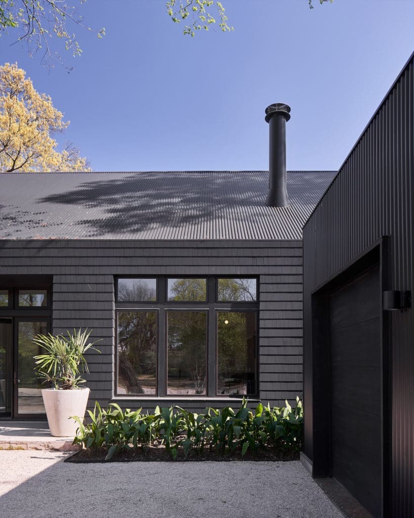 Chad Dorsey designed houses are anything but cookie cutter. (Photo by Stephen Karlisch)