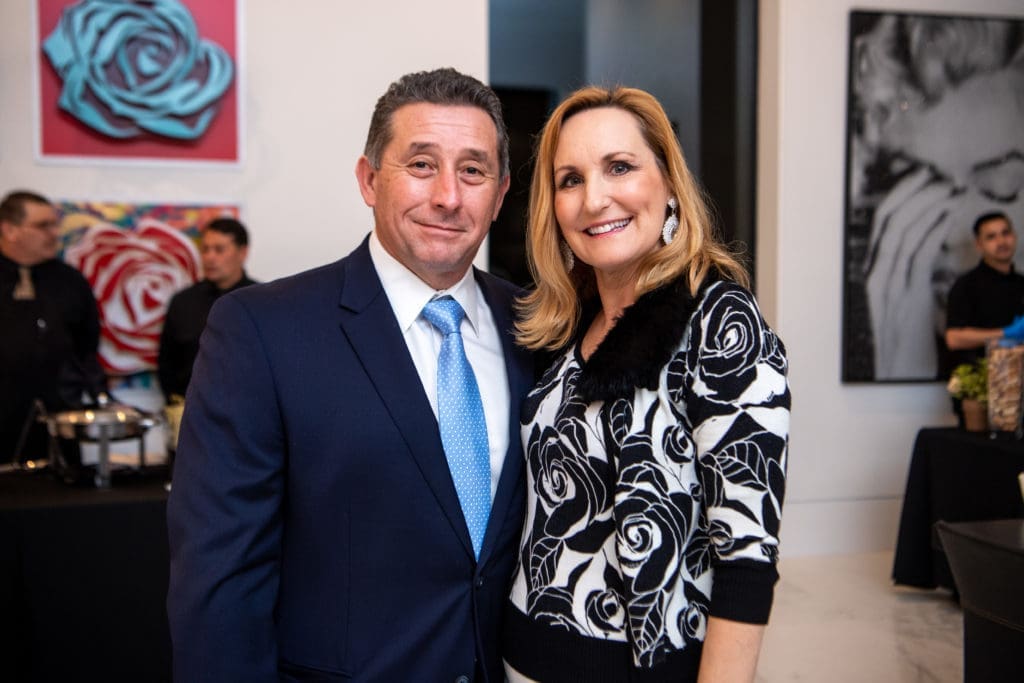 Angelo Ferrari, Donna Carnahan (Photo by Michelle Watson CatchlightGroup.com)