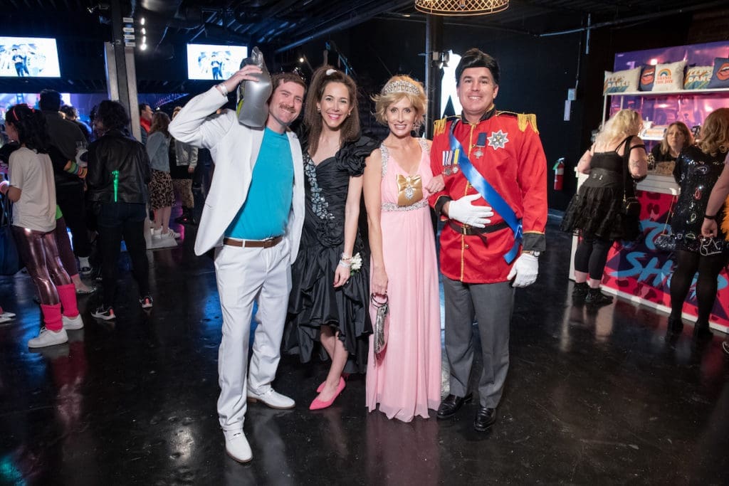 Brian and Jamie O'Boyle, Jackie and Travis Pittman (Photo by Bruno )