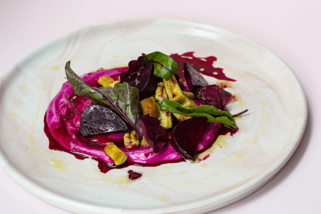 Satisfy's Beet Gnocchi