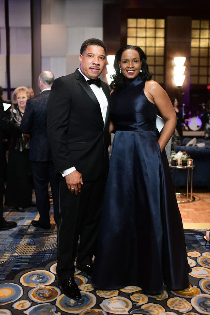 Doug & Winell Herron at a black-tie gala (Photo by Daniel Ortiz)