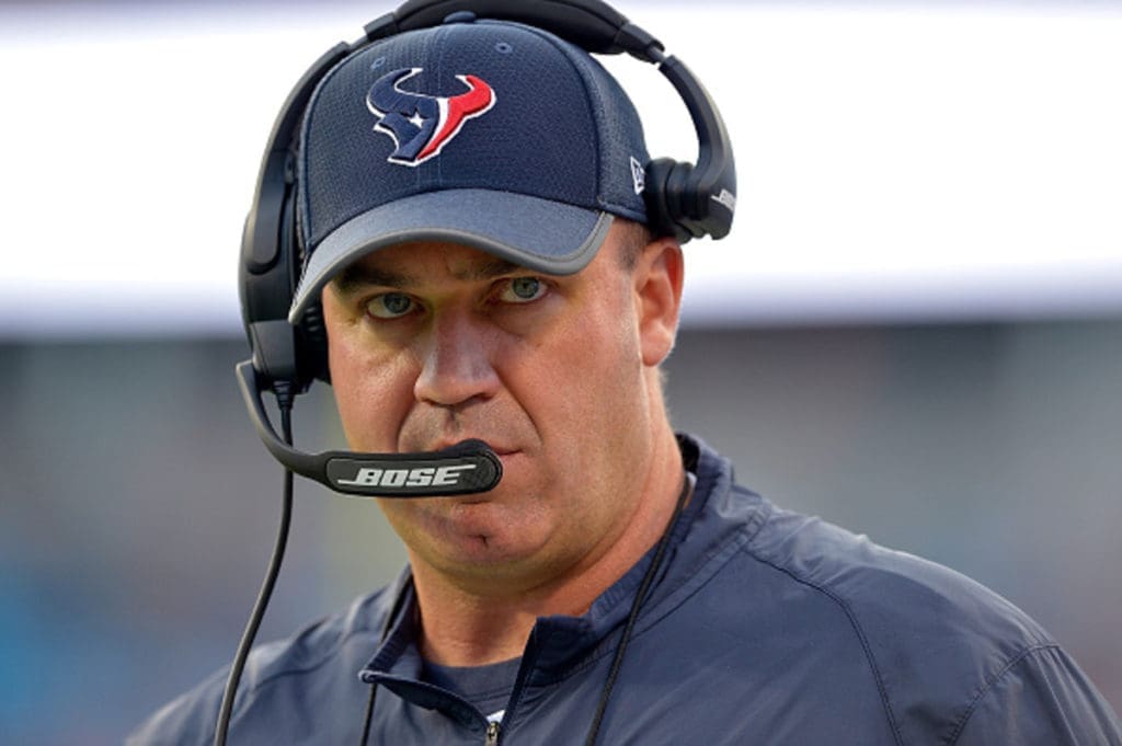 Houston Texans coach Bill O'Brien is used to taking grief.