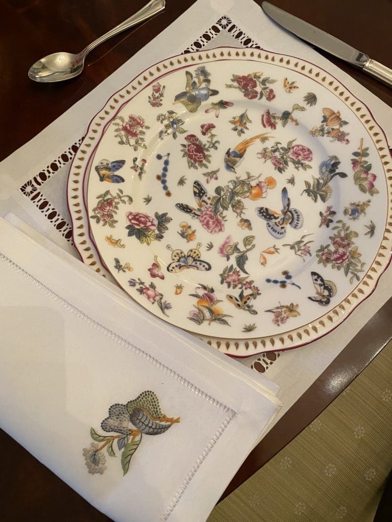 The Adam Lippes table top collection of OKA