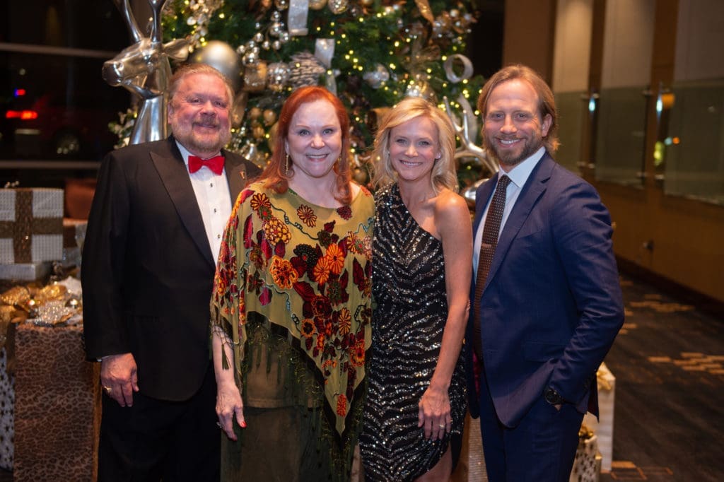 John & Lindy Rydman, Lisa Rydman & Eric Lindsey (Photo by Wilson Parish)