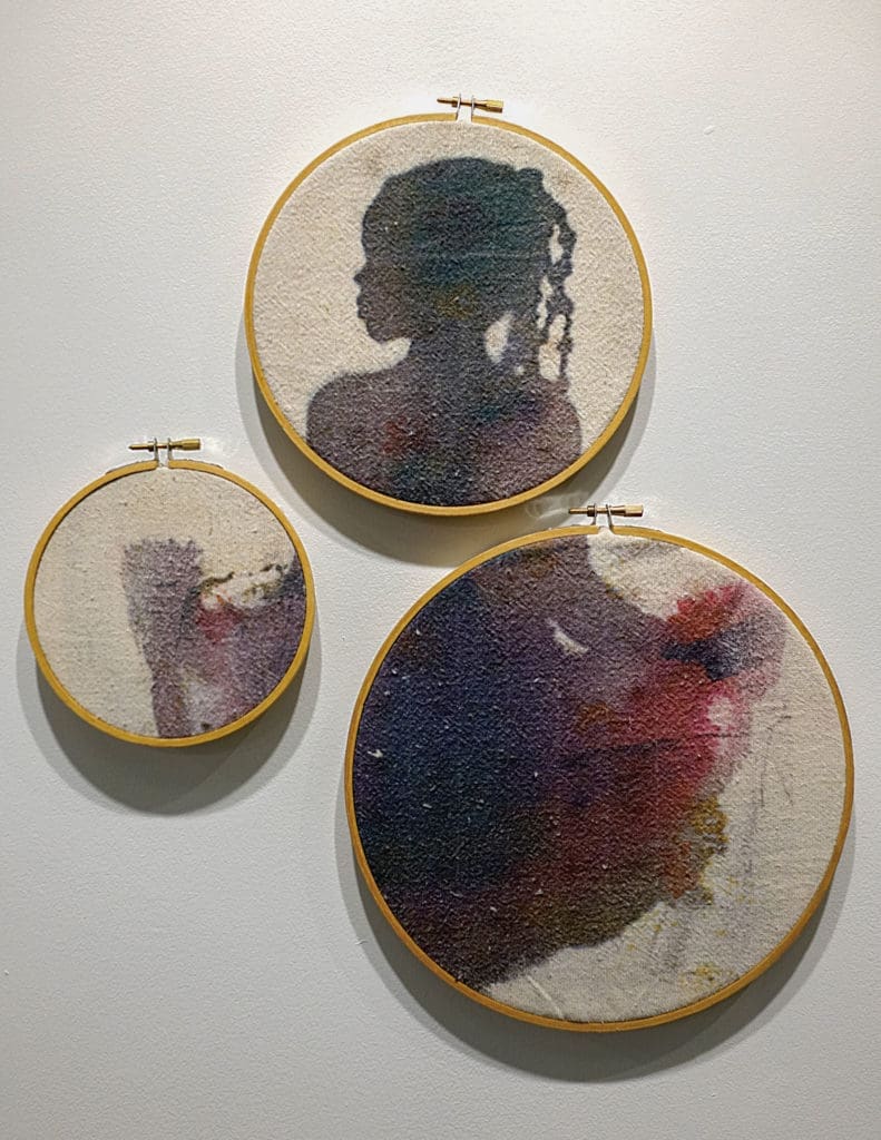Letitia Huckaby's "Beautiful Blackness," 2019, is the work that gives title to the artist's FotoFest show at Foto Relevance, now in the 4411 Montrose Gallery Building.