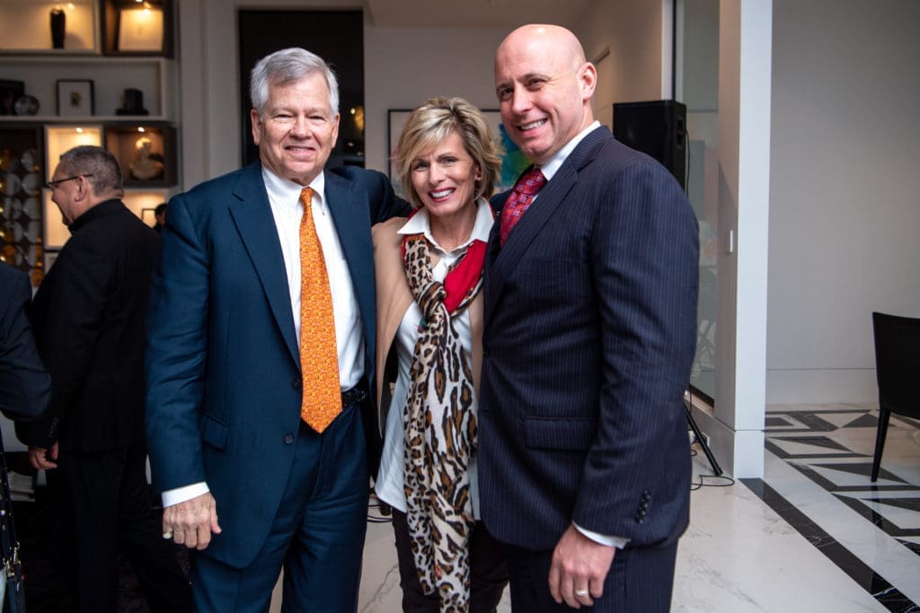 Mike Turner & Terrie Hogan Turner, Jeremy Newton (Photo by Michelle Watson CatchlightGroup.com)