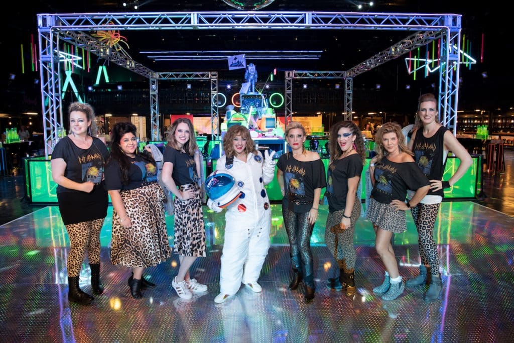Paige Chenault and The Birthday Party Project Team (Photo by Bruno )