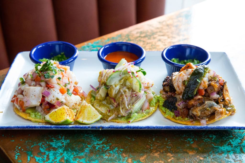 Tostadas (Photo by Shannon O'Hara)