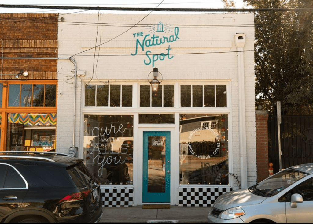 The Natural Spot stocks herbal remedies in Bishop Arts. (Courtesy of The Natural Spot)