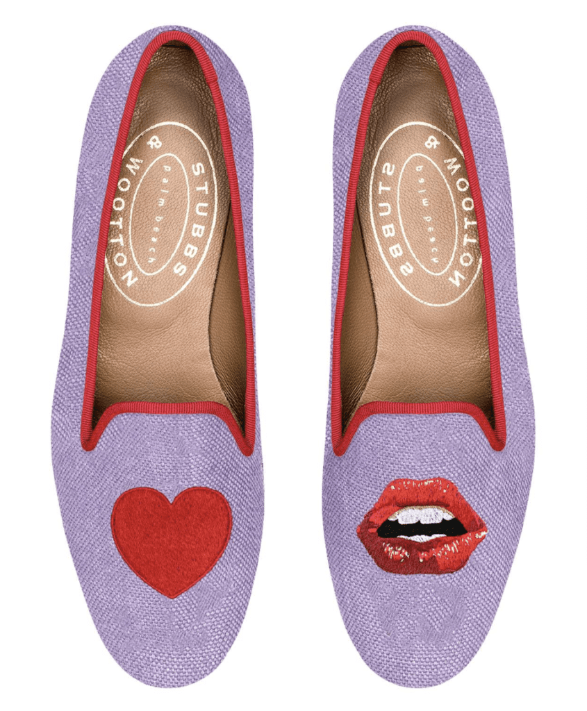 These Stubbs and Wootton smoking slippers will make me a Valentine's romantic, from head to toe. 