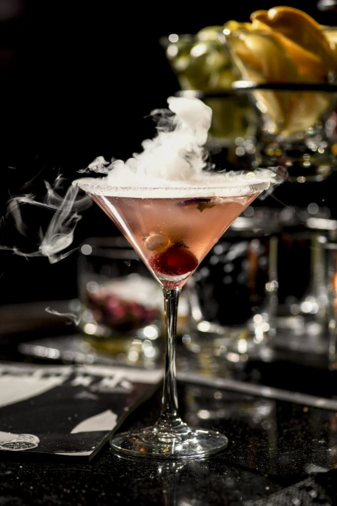The TruLuv cocktail at Truluck's is just for Valentine's Day.