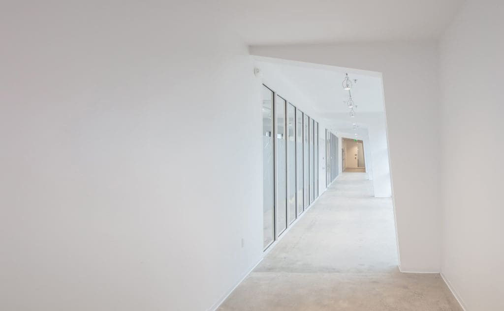 Upstairs at The Gordy, architecture by Gensler. (Photo by Amitava Sarkar)