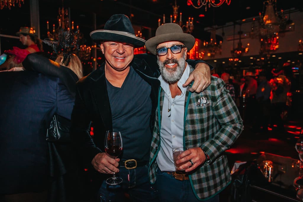 Clark Cooper Concepts business partners chef Charles Clark and Grant Cooper celebrating years back in the midst of their 20-year partnership. On Tuesday, the announced their amicable split.