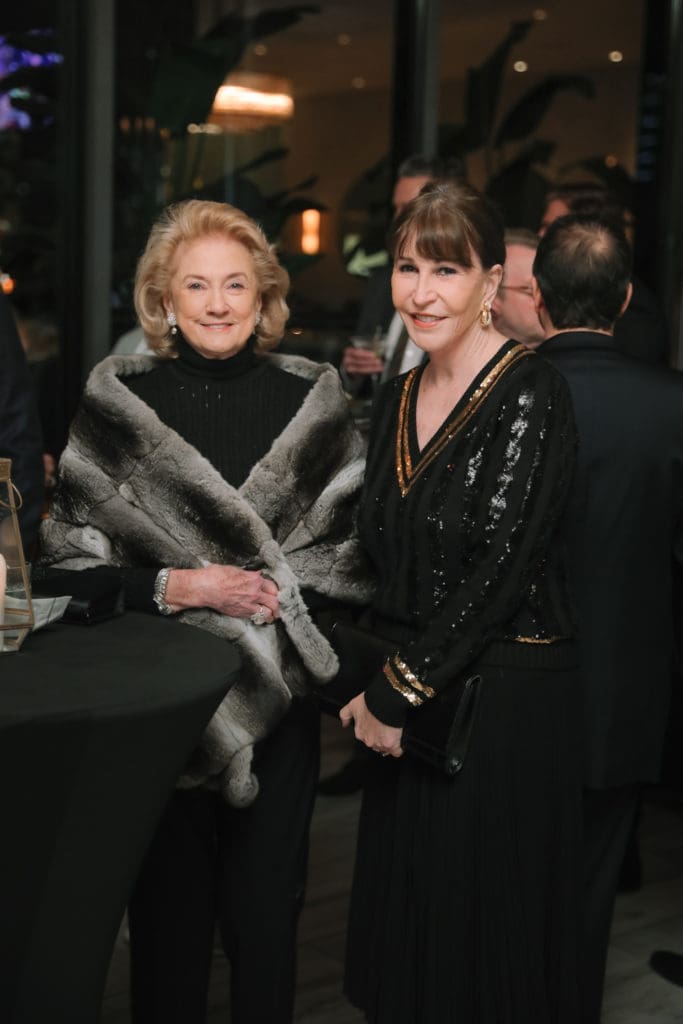 Patsy Fourticq, PaperCity Society & Lifestyle editor Shelby Hodge (Photo by Johnny Than)