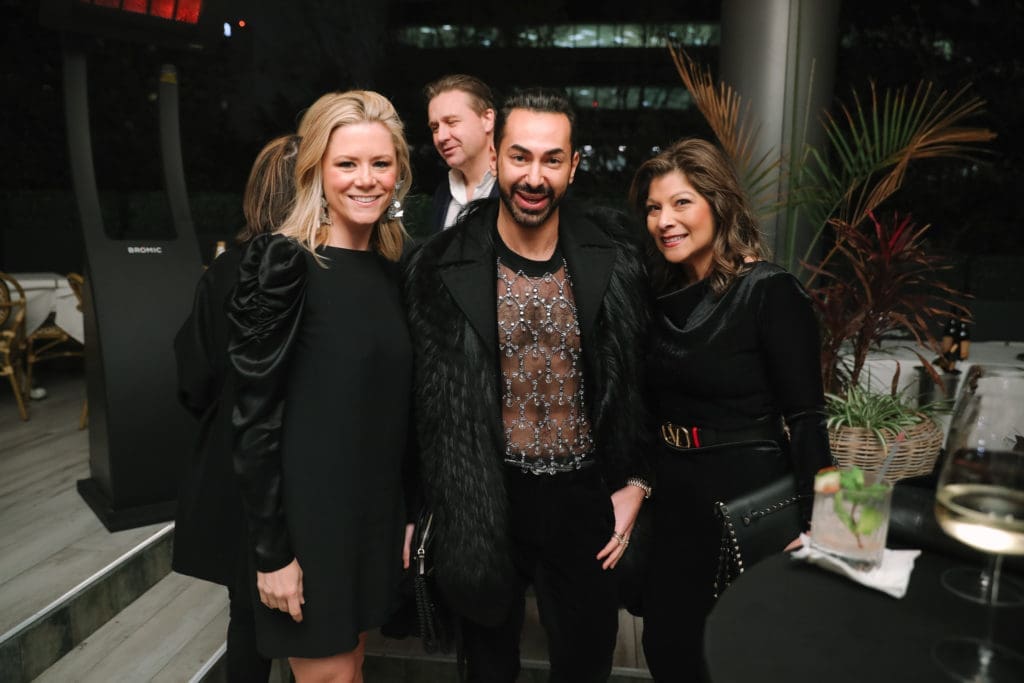 PaperCity group publisher Monica Bickers, Tootsies' Fady Armanious, Harry Winston's Petra Martinez (Photo by Johnny Than)